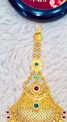 Heritage Floral Dokiya Locket at Rajdeep Gold Palace Bhachau